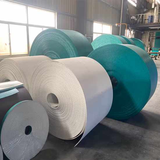 Резиновая лента конвейера из ПВХ для ковша